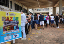 Roupas apreendidas viram solidariedade no primeiro Bazar Legal do TJMS Imagem notícia Roupas apreendidas viram solidariedade no primeiro Bazar Legal do TJMS