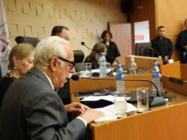 Sessão solene marca despedida do Des. Fernando Mauro Moreira Marinho do TJMS Imagem notícia Sessão solene marca despedida do Des. Fernando Mauro Moreira Marinho do TJMS