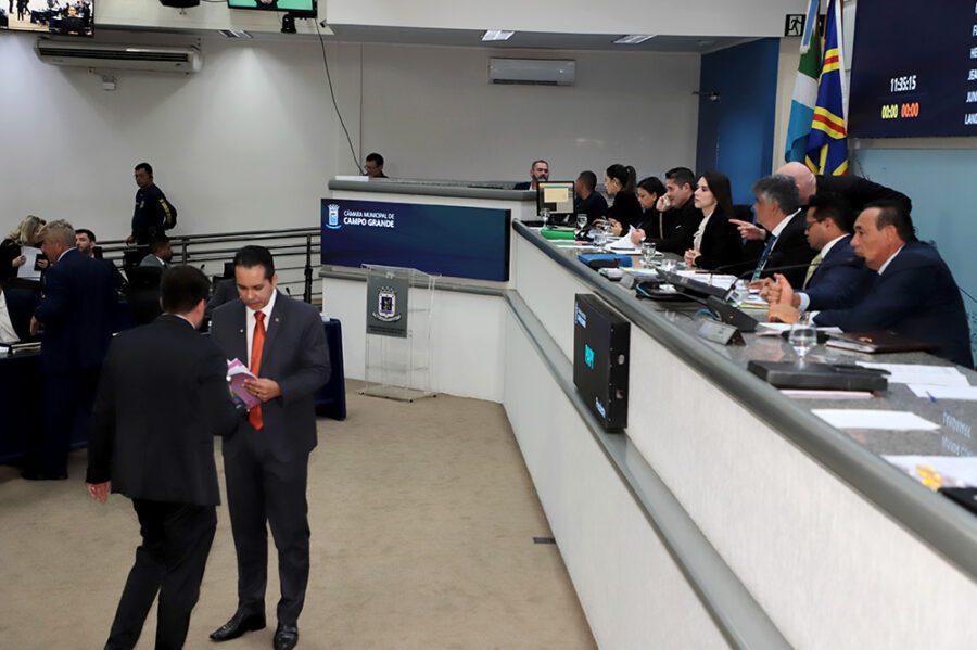 Vereadores analisam quatro projetos de lei na sessão ordinária desta Vereadores analisam quatro projetos de lei na sessão ordinária desta terça-feira - Câmara Municipal de Campo Grande