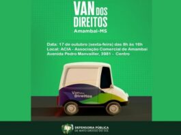 Justiça Itinerante de Dourados oferecerá atendimentos em Amambai Imagem notícia Justiça Itinerante de Dourados oferecerá atendimentos em Amambai