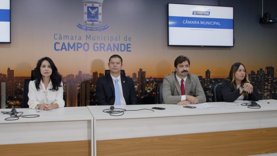 Em reunião com secretária, vereadores pressionam para retomada dos serviços Em reunião com secretária, vereadores pressionam para retomada dos serviços de tapa-buraco - Câmara Municipal de Campo Grande