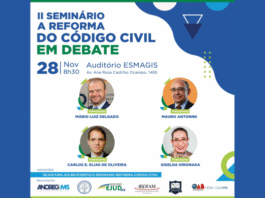 Inscrições abertas para seminário sobre a reforma do Código Civil Imagem notícia Inscrições abertas para seminário sobre a reforma do Código Civil