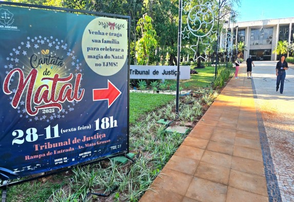 TJMS convida para a Cantata de Natal na próxima sexta-feira Imagem notícia TJMS convida para a Cantata de Natal na próxima sexta-feira (28)
