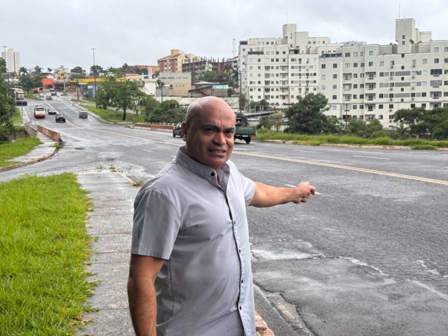 Vereador Ronilço Guerreiro cobra recapeamento urgente da Avenida Mascarenhas de Vereador Ronilço Guerreiro cobra recapeamento urgente da Avenida Mascarenhas de Moraes - Câmara Municipal de Campo Grande