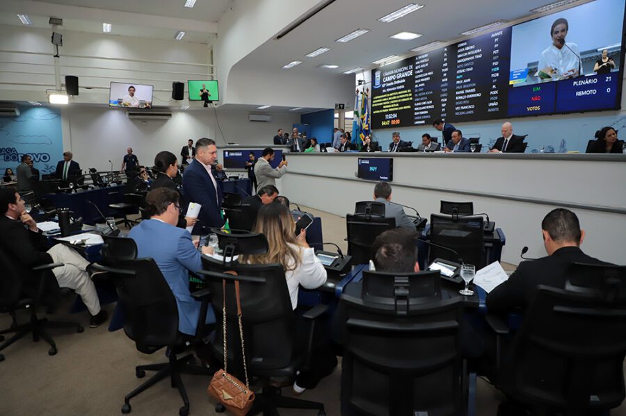 Vereadores votam Plano de Habitação, mais dois projetos e dois Vereadores votam Plano de Habitação, mais dois projetos e dois vetos na quinta-feira - Câmara Municipal de Campo Grande