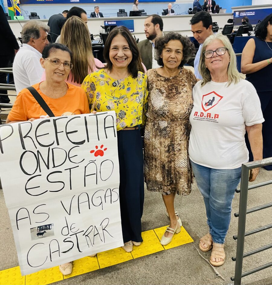 Veto da prefeita trava pauta na Câmara e ameaça programa Veto da prefeita trava pauta na Câmara e ameaça programa de castração pública de cães e gatos aprovado por unanimidade - Câmara Municipal de Campo Grande
