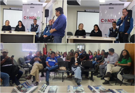 Corregedoria divulga cartilha de registro civil em reunião de Conselho Imagem notícia Corregedoria divulga cartilha de registro civil em reunião de Conselho com lideranças indígenas