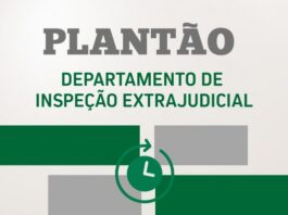 Departamento de Inspeção Extrajudicial terá plantão durante o recesso forense Imagem notícia Departamento de Inspeção Extrajudicial terá plantão durante o recesso forense