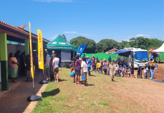 MS em Ação: TJ atende mais de 150 pessoas com Imagem notícia MS em Ação: TJ atende mais de 150 pessoas com serviços jurídicos e orientações