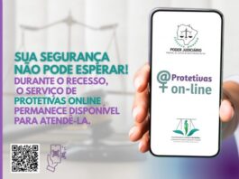 Sistema Protetivas On-line seguirá em funcionamento durante o recesso forense Imagem notícia Sistema Protetivas On-line seguirá em funcionamento durante o recesso forense