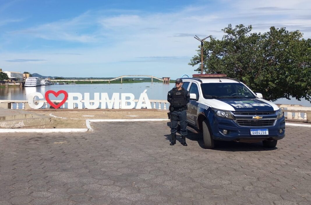 Polícia Militar captura foragido da justiça em Corumbá.