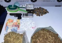 Polícia Militar apreende drogas, simulacro de arma de fogo durante operação conjunta com a Postura em Corumbá Polícia Militar apreende drogas, simulacro de arma de fogo durante operação conjunta com a Postura em Corumbá