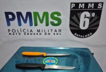 Polícia Militar prende autor por ataques violentos contra familiares em Corumbá. Polícia Militar prende autor por ataques violentos contra familiares em Corumbá.