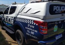 Polícia Militar prende homem por dano em Alcinópolis Polícia Militar prende homem por dano em Alcinópolis