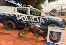 Polícia Militar recupera motocicleta furtada e prende autores por direção perigosa em Rio Verde Polícia Militar recupera motocicleta furtada e prende autores por direção perigosa em Rio Verde