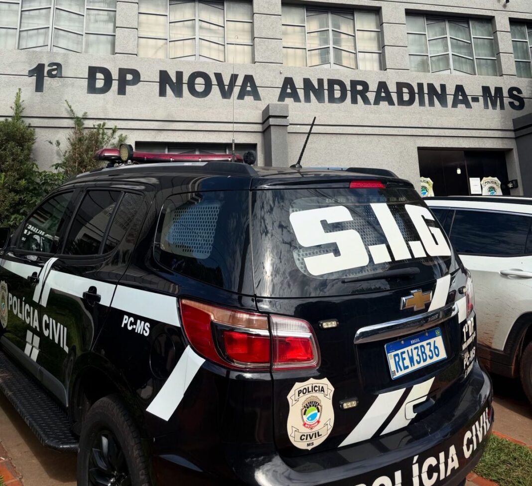 Polícia Civil cumpre mandado de prisão por descumprimento de medida protetiva em Nova Andradina