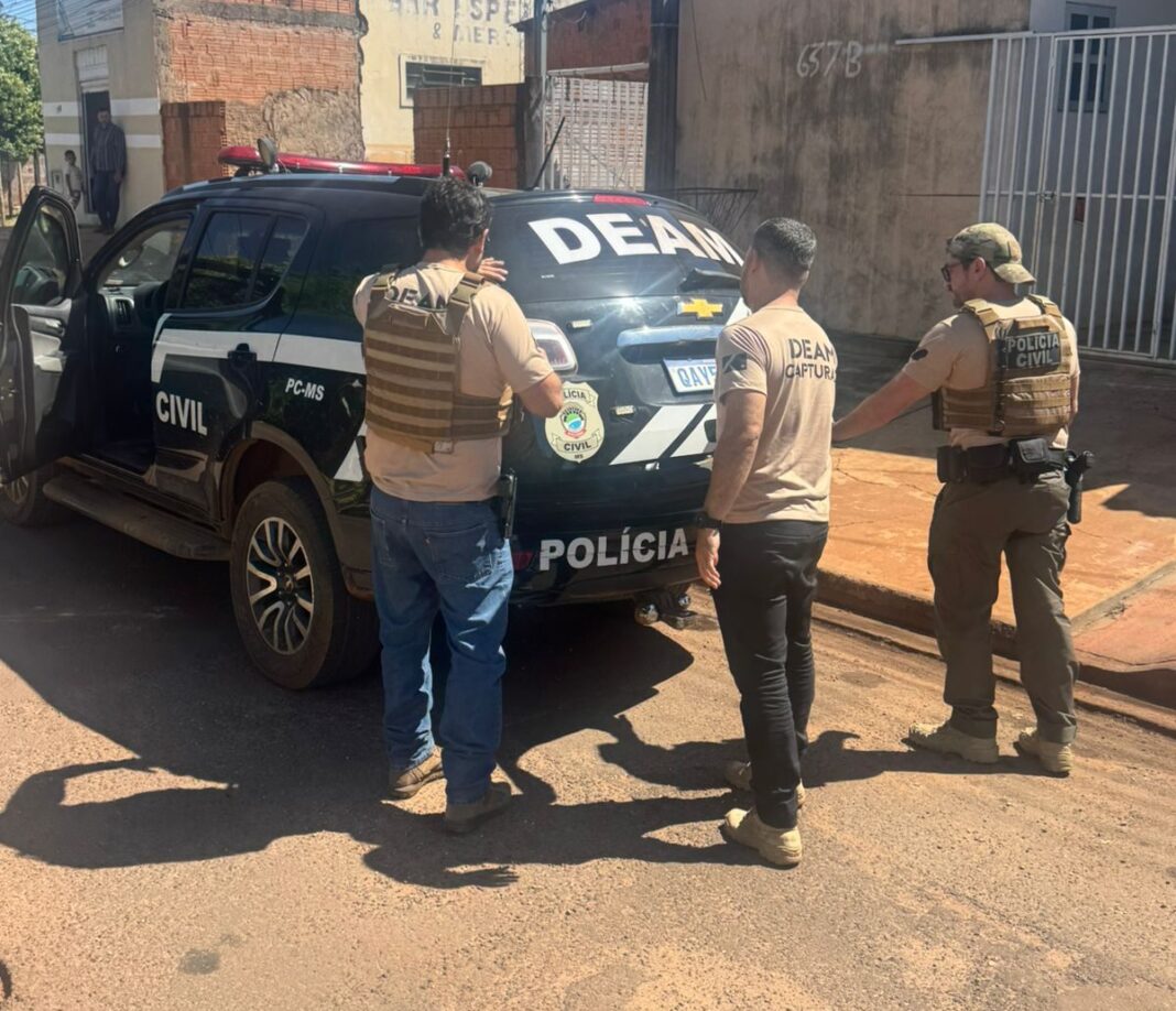 Polícia Civil cumpre mandados de prisão por violência doméstica e regressão cautelar em Campo Grande
