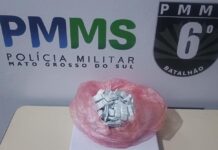 POLÍCIA MILITAR APREENDE DROGA DURANTE AÇÃO PREVENTIVA EM CORUMBÁ POLÍCIA MILITAR APREENDE DROGA DURANTE AÇÃO PREVENTIVA EM CORUMBÁ
