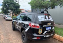 Polícia Civil cumpre mandado de prisão por tráfico de drogas em Nova Andradina Polícia Civil cumpre mandado de prisão por tráfico de drogas em Nova Andradina