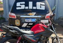 Polícia Civil prende apontado por furto de motocicleta e recupera veículo em Nova Andradina Polícia Civil prende apontado por furto de motocicleta e recupera veículo em Nova Andradina