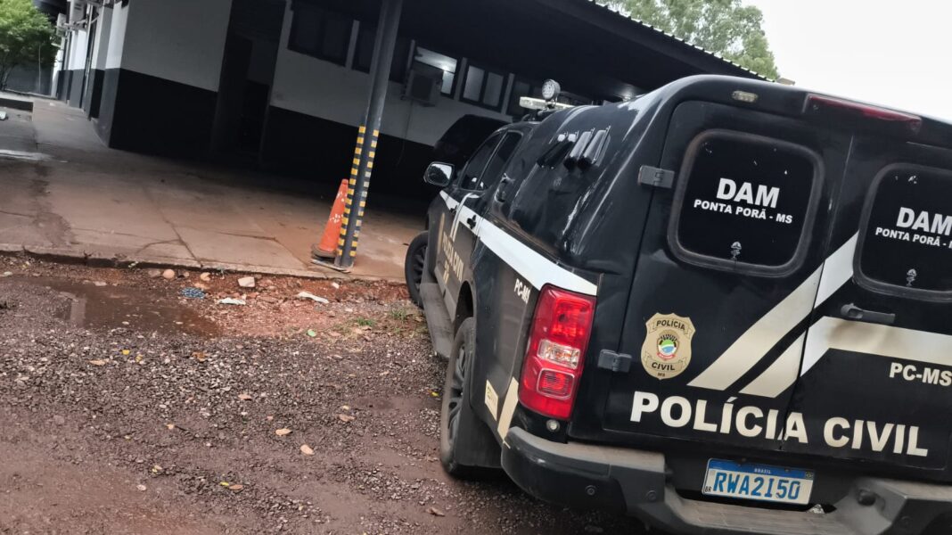 Polícia Civil prende homem por violência doméstica em Ponta porã Polícia Civil prende homem por violência doméstica em Ponta porã