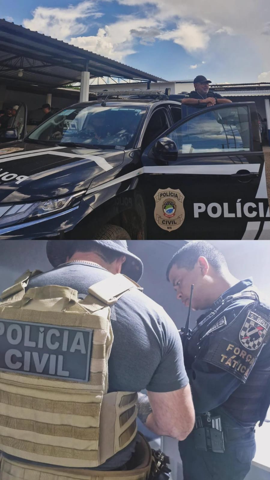 Polícia Civil realiza operação conjunta em Pedro Gomes Polícia Civil realiza operação conjunta em Pedro Gomes
