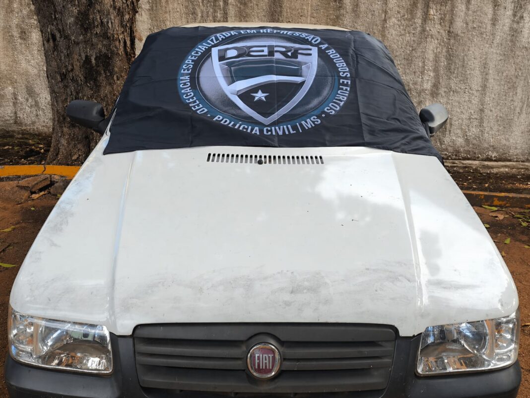 Polícia Civil recupera veículo furtado no bairro Residencial Oliveira