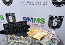 Polícia Militar Apreende Entorpecentes e Encaminha Suspeitos por Tráfico em Corumbá Polícia Militar Apreende Entorpecentes e Encaminha Suspeitos por Tráfico em Corumbá