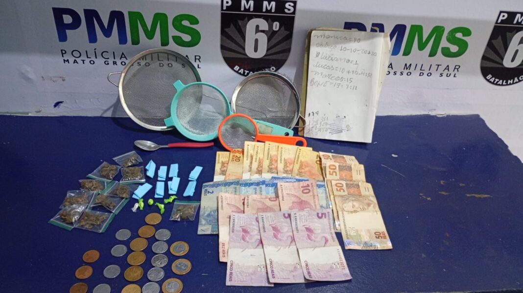 Polícia Militar Prende Homem por Tráfico de Drogas no Centro de Corumbá