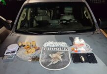 Polícia Militar apreende drogas e munições e prende casal por tráfico em Coxim Polícia Militar apreende drogas e munições e prende casal por tráfico em Coxim