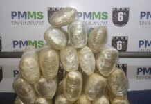 Polícia Militar apreende mais de 20 quilos de droga em abordagem na região da Popular Nova, em Corumbá. Polícia Militar apreende mais de 20 quilos de droga em abordagem na região da Popular Nova, em Corumbá.