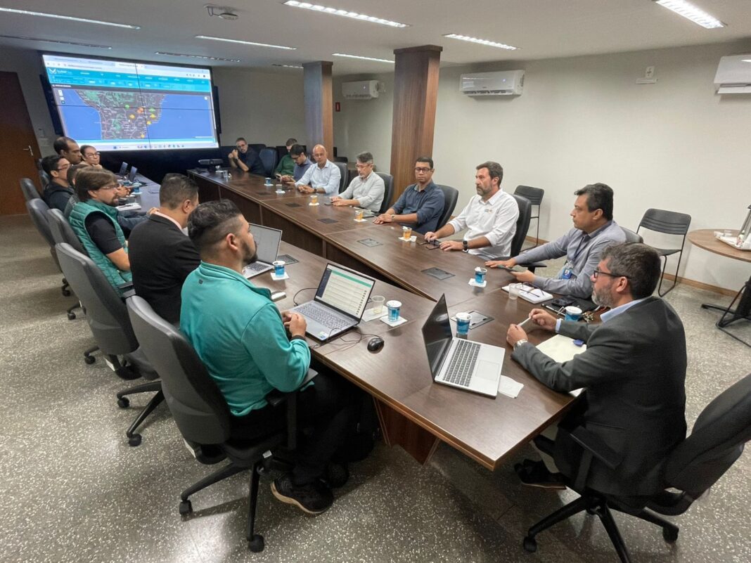 Sejusp firma cooperação com Acrisul para reforçar segurança na 86ª Sejusp firma cooperação com Acrisul para reforçar segurança na 86ª Expogrande com uso de reconhecimento facial