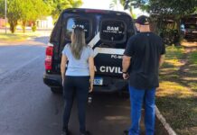 Polícia Civil prende homem em flagrante por perseguição, dano e lesão corporal em Ponta Porã Polícia Civil prende homem em flagrante por perseguição, dano e lesão corporal em Ponta Porã