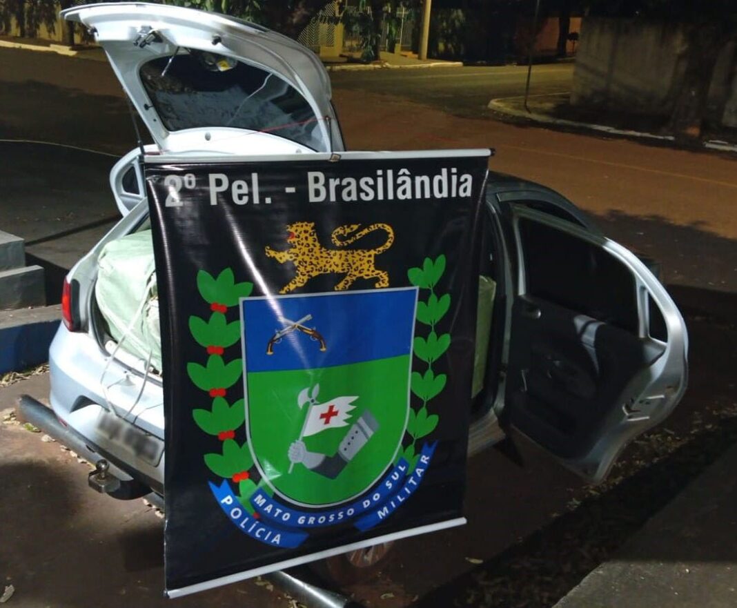 Polícia Militar em Brasilândia apreende mercadorias de Descaminho
