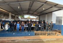 Polícia Militar realiza palestra educativa durante a Operação Caminhos Seguros em Rio Verde de MT/MS Polícia Militar realiza palestra educativa durante a Operação Caminhos Seguros em Rio Verde de MT/MS