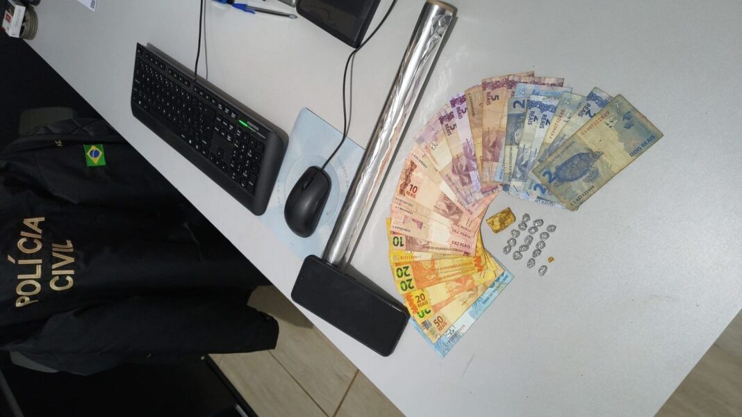Polícia Civil prende suspeito por tráfico de drogas em Iguatemi