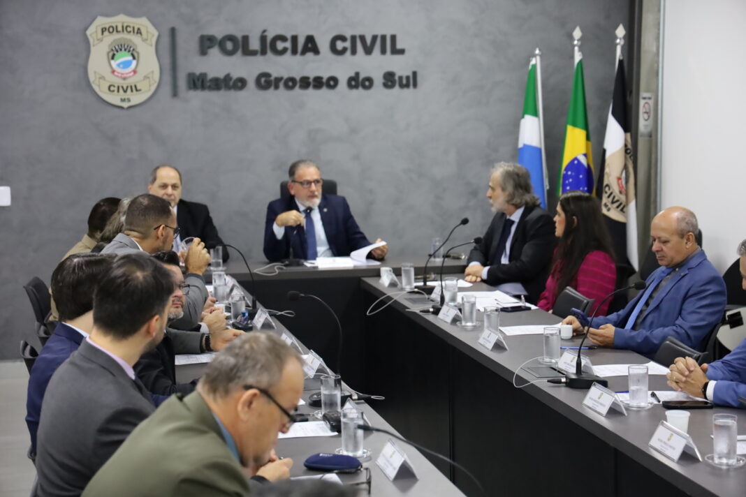 Conselho Superior da Polícia Civil realiza reunião ordinária em Campo Grande