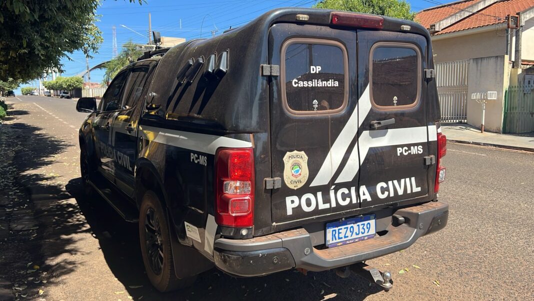 Indivíduo com mandado por violência doméstica é preso em Cassilândia durante ação conjunta das Polícias Civil e Militar