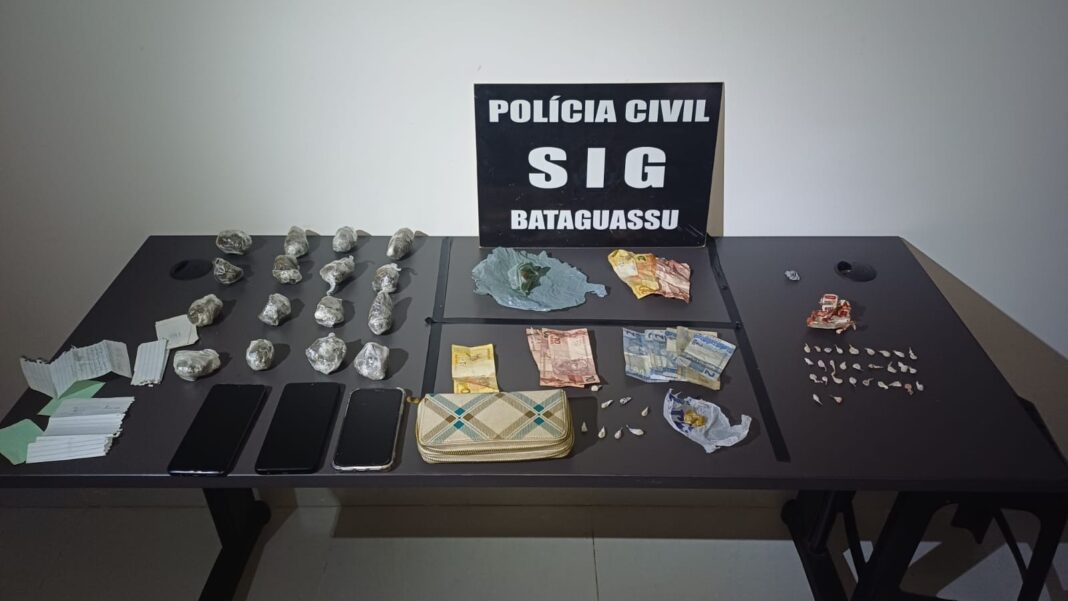 Polícia Civil prende mais duas mulheres por tráfico de drogas durante operação “Dama” em Bataguassu