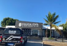 Polícias Civil e Militar prendem suspeito com mandado de prisão preventiva por lesão corporal de natureza grave em Coxim Polícias Civil e Militar prendem suspeito com mandado de prisão preventiva por lesão corporal de natureza grave em Coxim