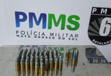 POLÍCIA MILITAR INTERVÉM EM CASO GRAVE DE VIOLÊNCIA DOMÉSTICA E APREENDE MUNIÇÕES EM CORUMBÁ POLÍCIA MILITAR INTERVÉM EM CASO GRAVE DE VIOLÊNCIA DOMÉSTICA E APREENDE MUNIÇÕES EM CORUMBÁ